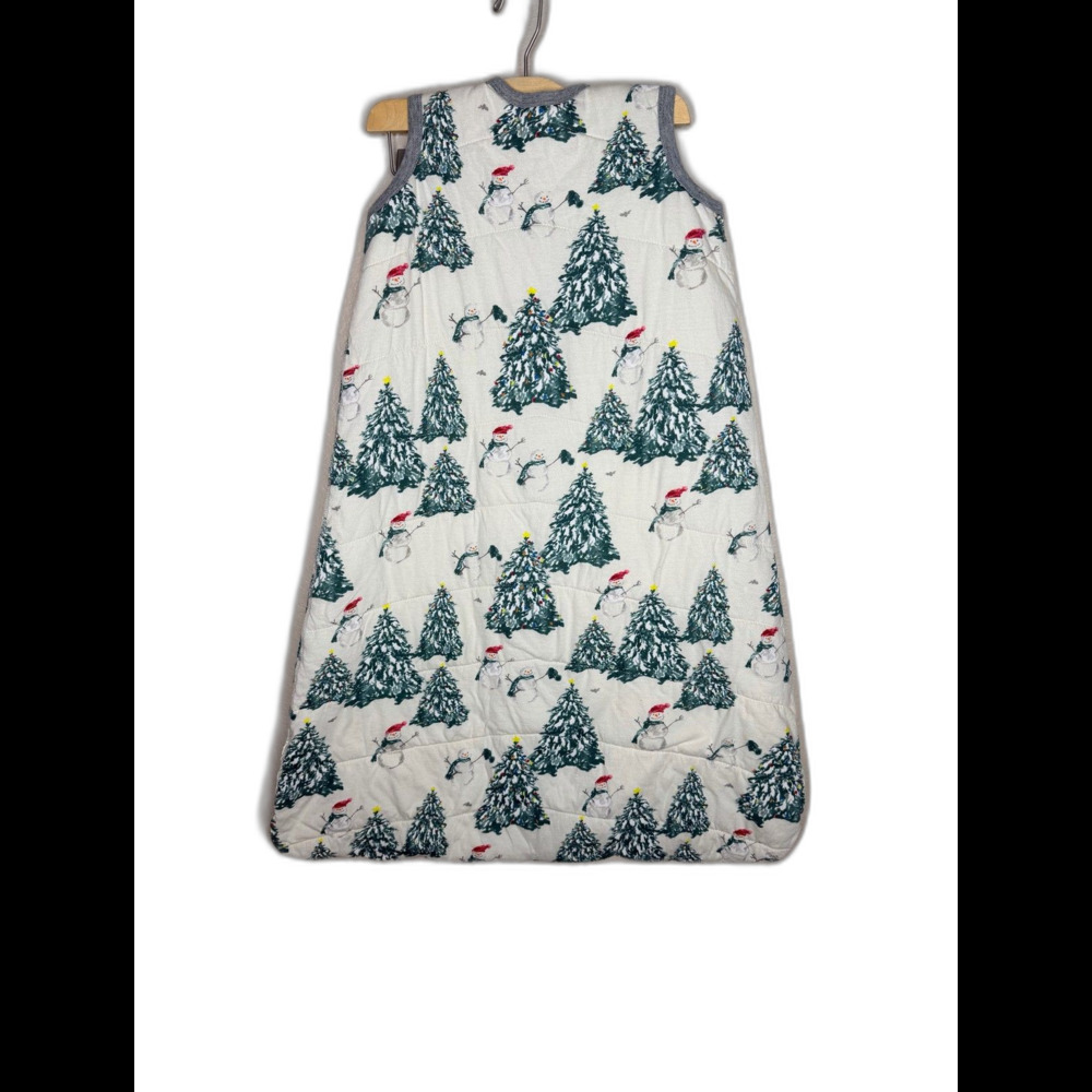 Burt's Bees Baby Beekeeper Wearable Blanket Sleep Sack Christmas Trees 12-18 mo